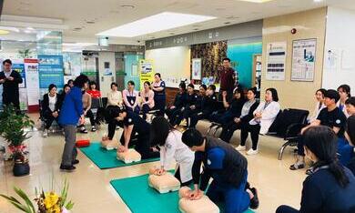 전주우리병원 CPR 직원 교육 - 예수대학교 최미숙 간
