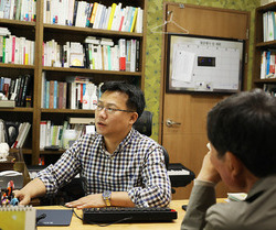 사랑의 한과를 전달하며, 고마움을 전달한 '전주푸른여자