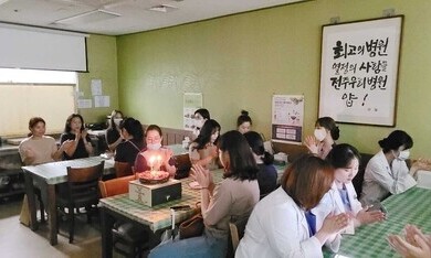 7월 직원 생일축하
