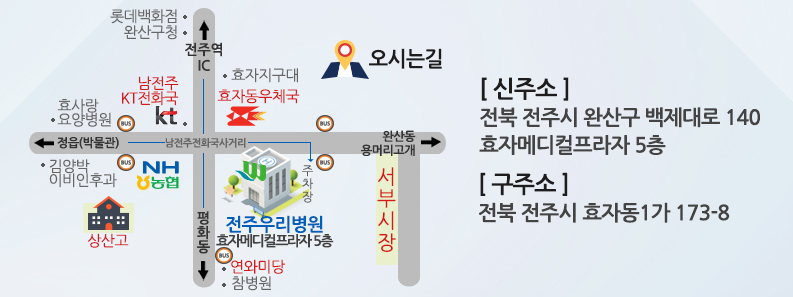 오시는길