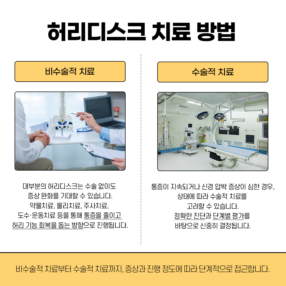 허리디스크 치료
