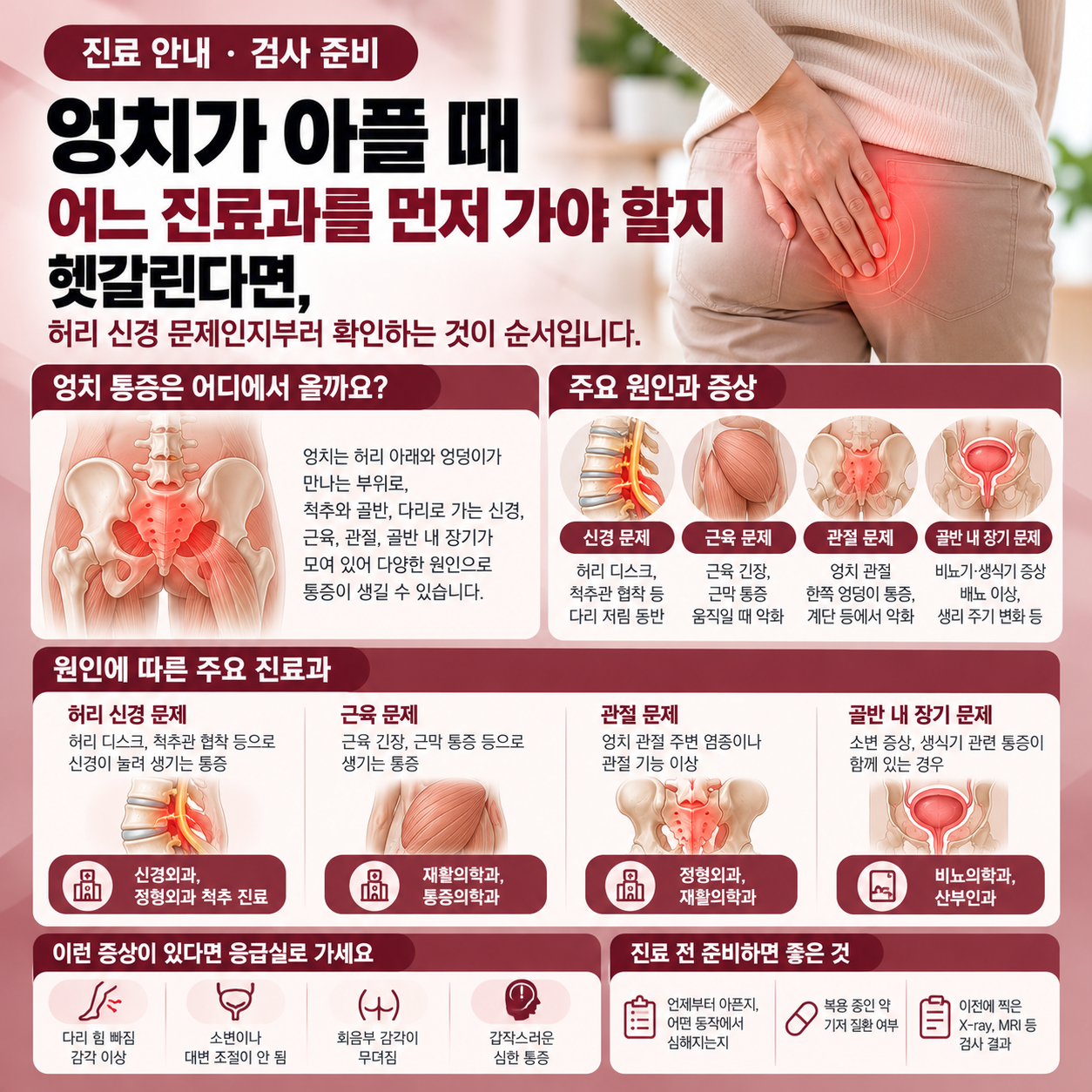 엉치가아플때