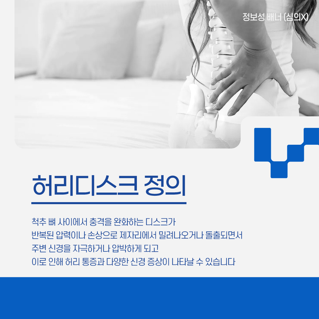 허리디스크 정의