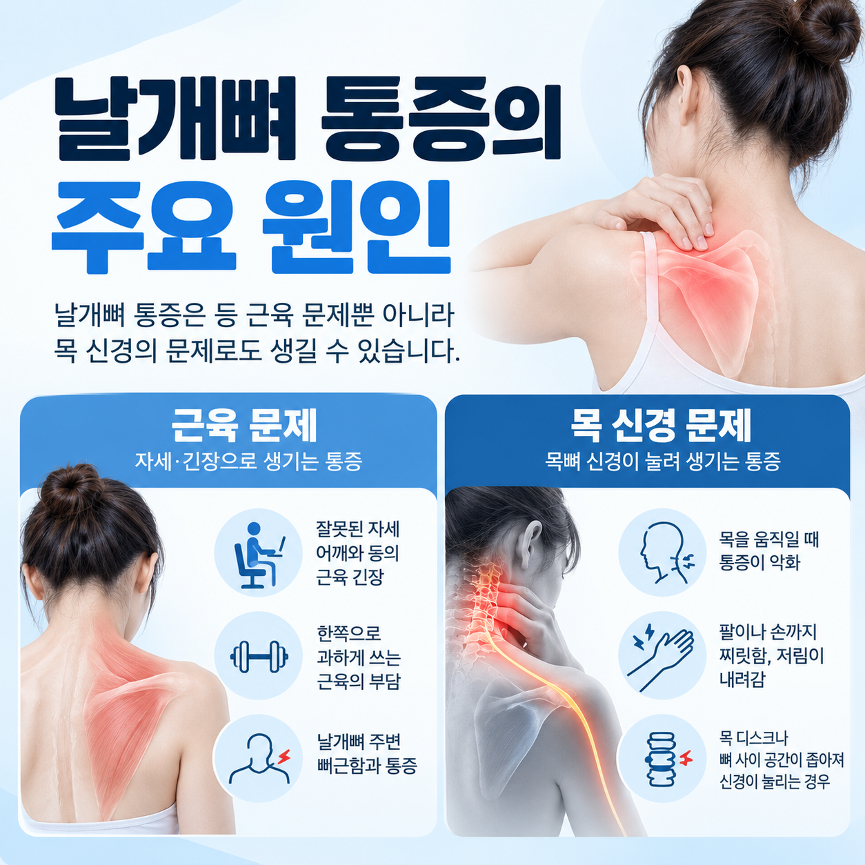 날개뼈 통증